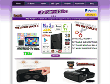 Tablet Screenshot of anointedsales.com